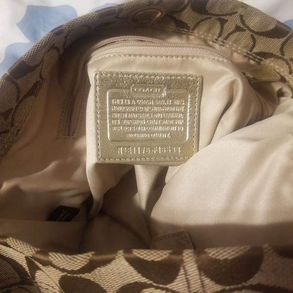 Coach Brown Signature  Shoulder bag - Picture 6 of 6